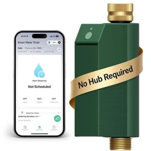 MOES Smart Water Timer, Garden Hose Timer for Alexa and Google Home